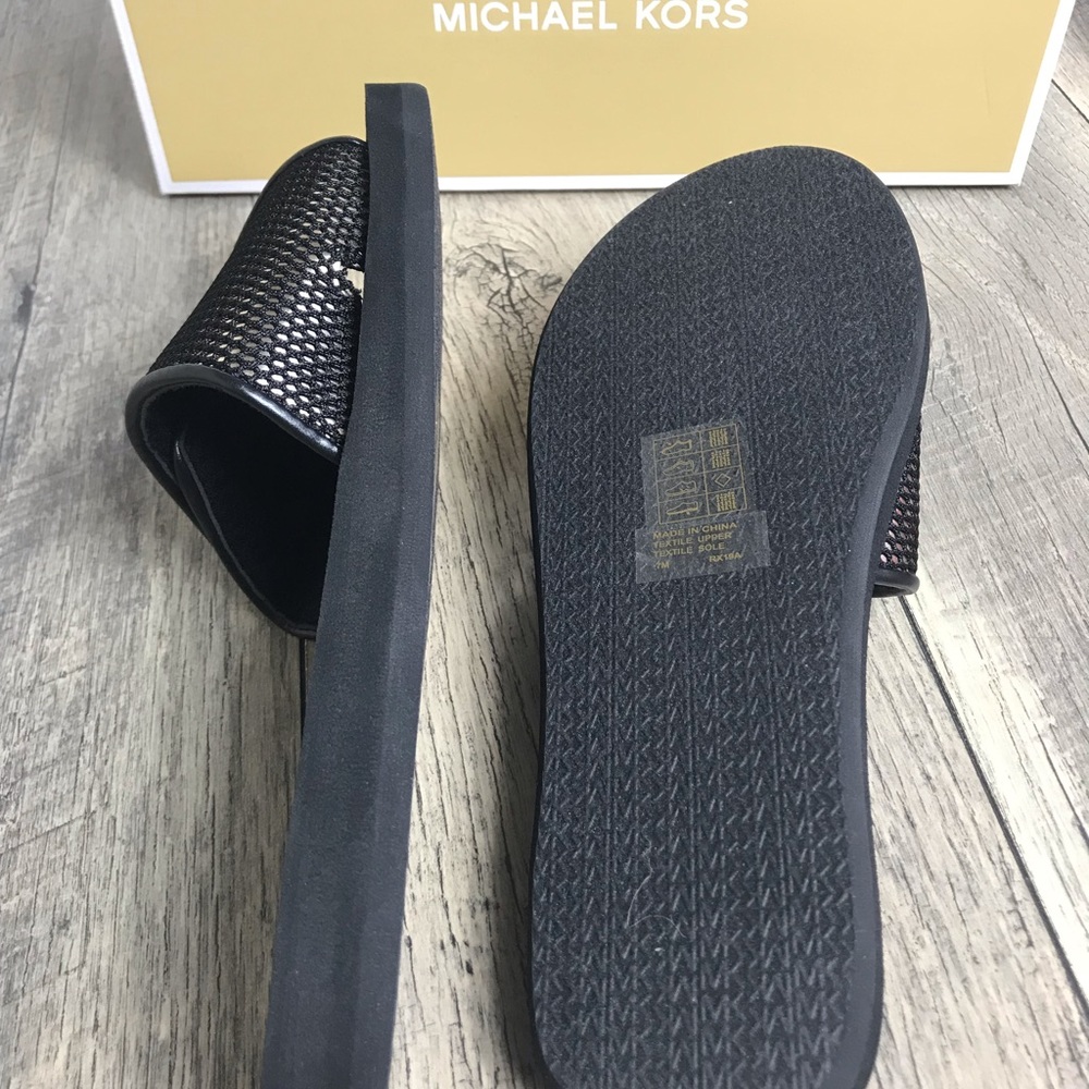 Michael Kors Palmer Slide Mirror Metallic PaleGold - Picture 8 of 8